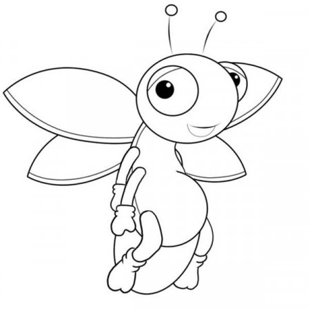 Fireflies Coloring Page Printable | Coloring pages, Cartoon pics, Coloring  books