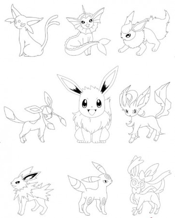 15 Expressive Pokemon Coloring Pages for Kids and Adults in 2022