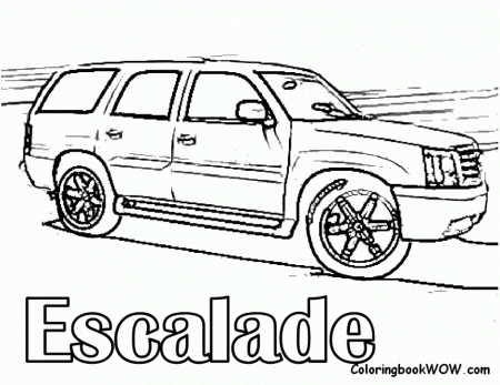 chevy tahoe coloring pages - Clip Art Library