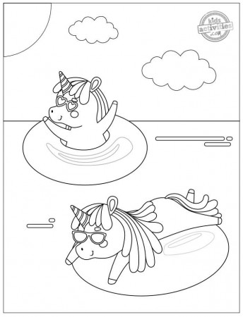 Free Magical & Cute Unicorn Coloring Pages | Kids Activities Blog
