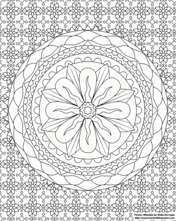 Detailed Coloring Pages For Adults Art Coloring Pages Mandala Art ...