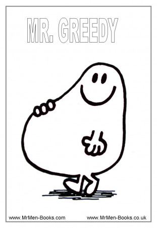 Mr men, Colouring pages and Printables