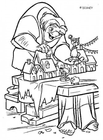 The Hunchback of Notre Dame coloring pages : 38 free Disney ...