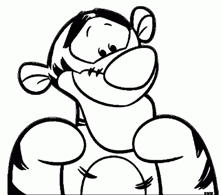 Tigger Coloring Pages | Wecoloringpage