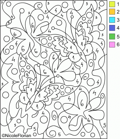 color by number coloring pages ice cream. color by number coloring ...