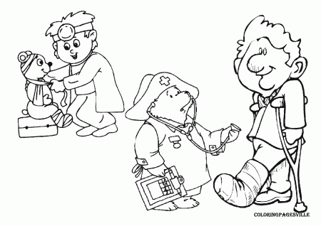 17 Free Pictures for: Doctor Coloring Pages. Temoon.us