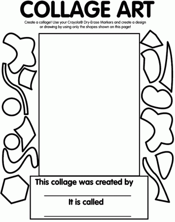 Art Coloring Page - Coloring Pages for Kids and for Adults