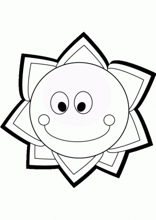 Free Sun Coloring Pages - Toyolaenergy.com