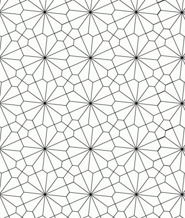 Printable Tessellations - Coloring Pages for Kids and for Adults