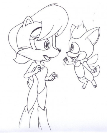 Sally from Sonic the Hedgehog | Coloring Pages | Pinterest | Sonic ...