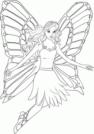 Barbie Free Printable Coloring Pages - Coloring Pages For All Ages