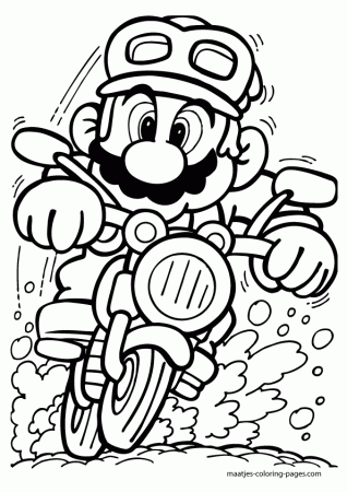 8 Pics of Mario World Coloring Pages - Mario Hat Coloring Page ...