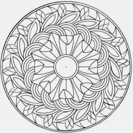 Complex Flower Coloring Pages-13729 - Max Coloring