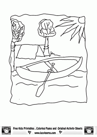 Camping Colouring Pages - Coloring Pages for Kids and for Adults