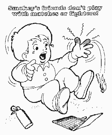 Safety Coloring Pages #17922