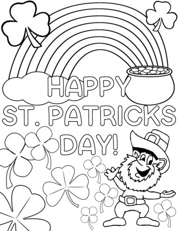 Coloring Pages : St Patricks Coloring Pages Patrick Catholic ...