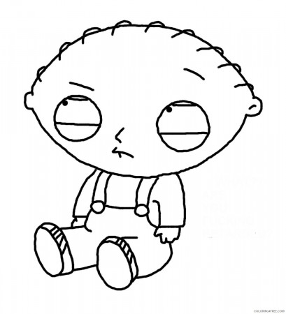 stewie griffin family guy coloring pages Coloring4free ...