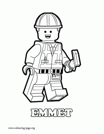 Emmet is a construction worker Lego minifigure. He will fight to ...