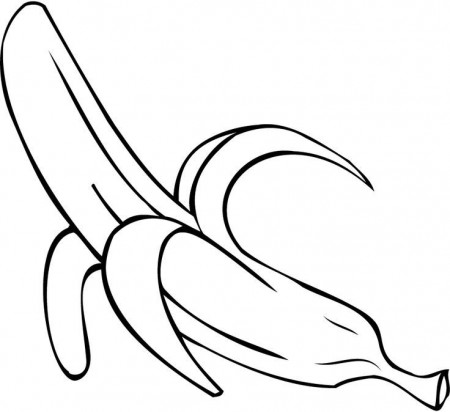 Apples and bananas coloring pages download and print for free