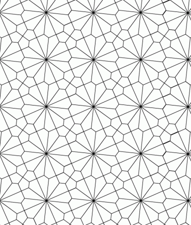 Free Tessellations Coloring Page