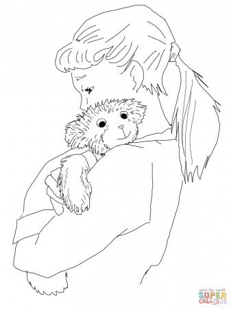 Corduroy The Bear Coloring Page