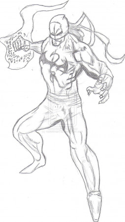 Venom Iron Fist Coloring Pages Sketch Coloring Page