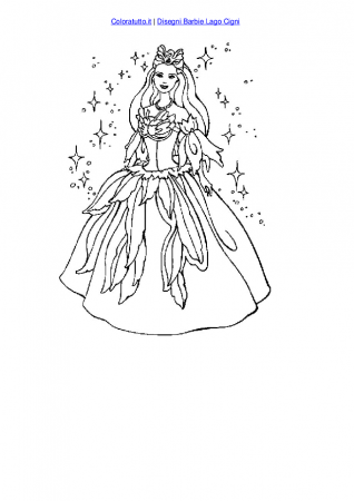 Barbie Of Swan Lake Coloring Pages | Coloring Pages Gallery