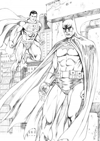 Batman And Spiderman Coloring Pages - Coloring Pages For All Ages