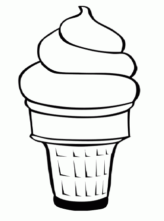 Ice Cream Coloring Pages For Kids | Coloring Pages