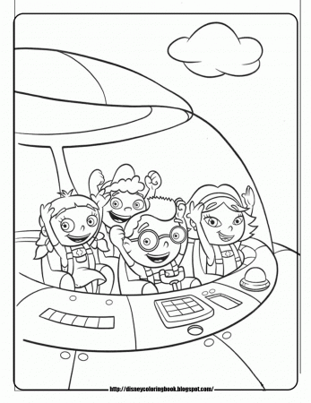 Little Einsteins 4: Free Disney Coloring Sheets | Coloring Pages ...