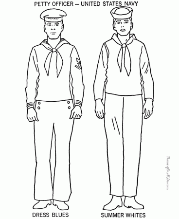 Military Coloring Pages - Free and Printable