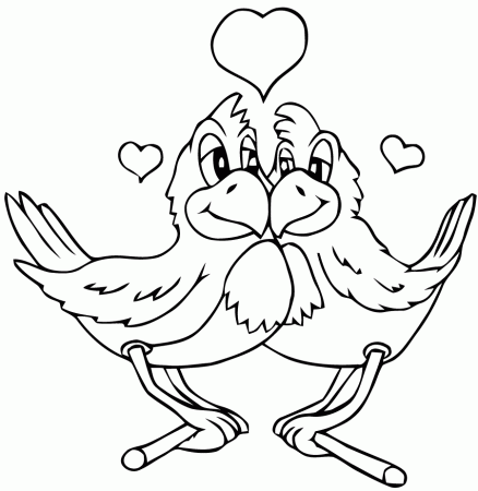 Birds to download for free - Birds Kids Coloring Pages