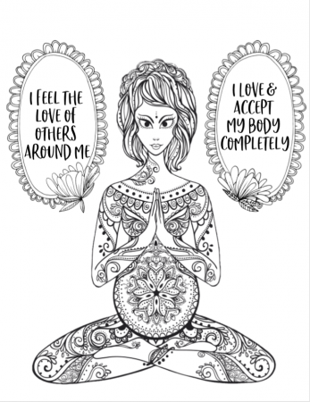 Pregnancy & Birth Affirmation Coloring Pages – Pregnant Mama Baby Life
