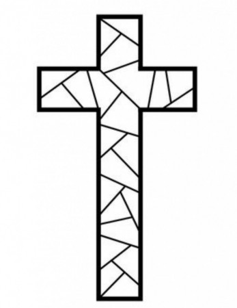 The Only Jesus On Cross Coloring Pages Printable (Page 6) - Line.17QQ.com