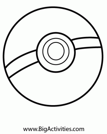 Free Printable Pokemon Ball Coloring Pages - All Round Hobby