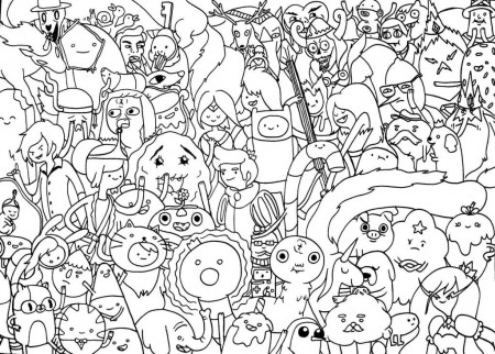 Cartoon Network - Coloring Pages for Kids and for Adults