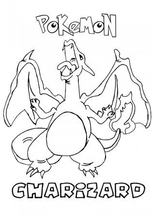 Pokemon Coloring Pages Charizard Fire #517 Pokemon Coloring Pages ...