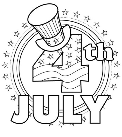 Top 35 Free Printable 4th Of July Coloring Pages Online