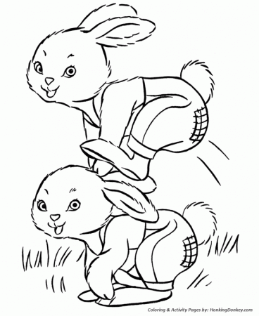 Peter Cottontail Coloring Pages - Peter Cottontail Easter Bunnies ...