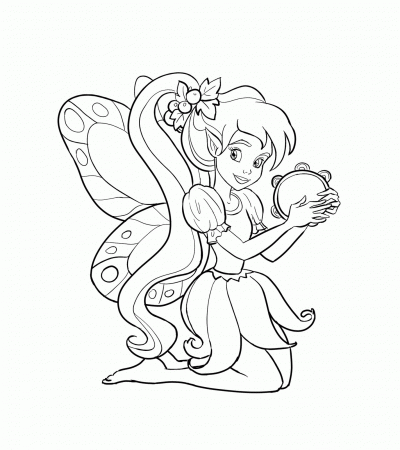 20 Free Pictures for: Fairy Coloring Pages. Temoon.us