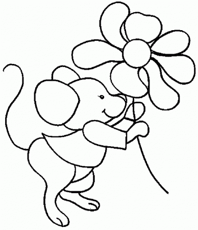 Free Printable Mouse Coloring Pages For Kids