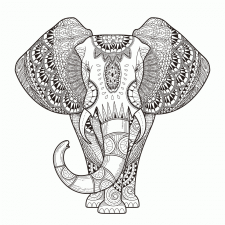 Animal Coloring Pages for Adults - Bestofcoloring.com