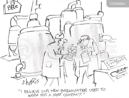 Beer Foams Cartoons and Comics - funny pictures from CartoonStock