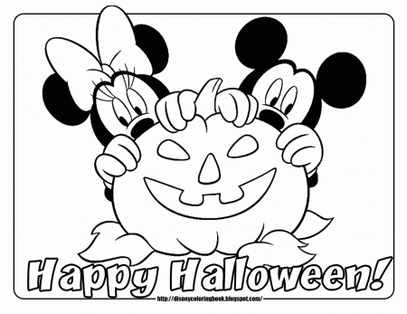 Disney Princess Halloween - Coloring Pages for Kids and for Adults