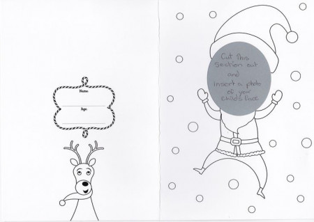 Christmas craft for kids. Printable Christmas card. Printable ...