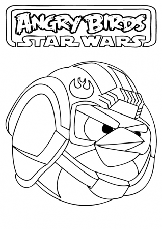 Angry Birds Star Wars Coloring Pages ~ Free Printable Coloring ...