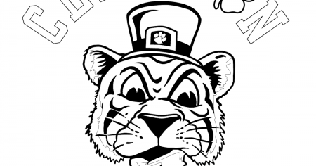 Clemson Coloring Pages - Coloring Pages Kids 2019