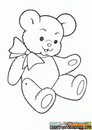 teddy bear coloring pages | Coloring and coloring