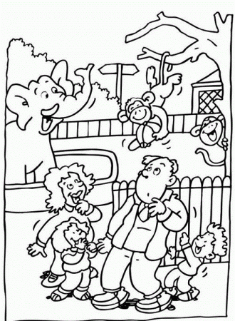zoo animals colouring pages coloring pages zoo animals title ...