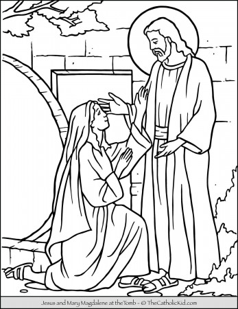 Jesus Archives - The Catholic Kid - Catholic Coloring Pages and Games for  Children